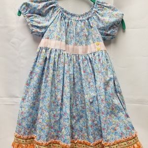 "My Beauty" Peasant dress. Matilda Jane Platinum